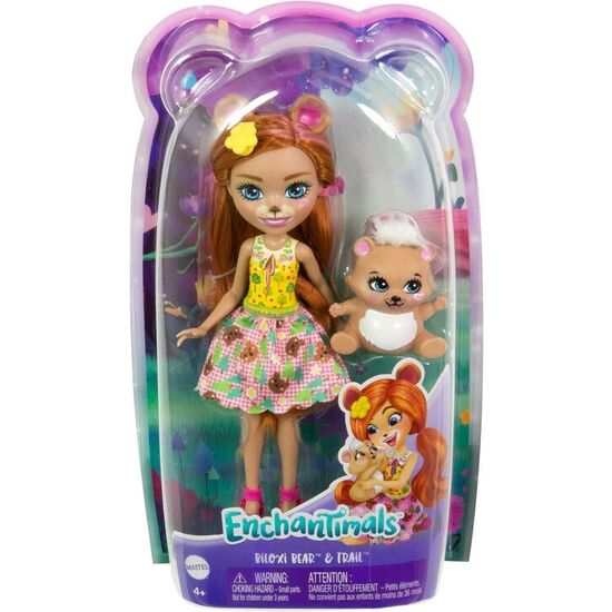 MUÃ±ECA BILOXIE BEAR ENCHANTIMALS image 0