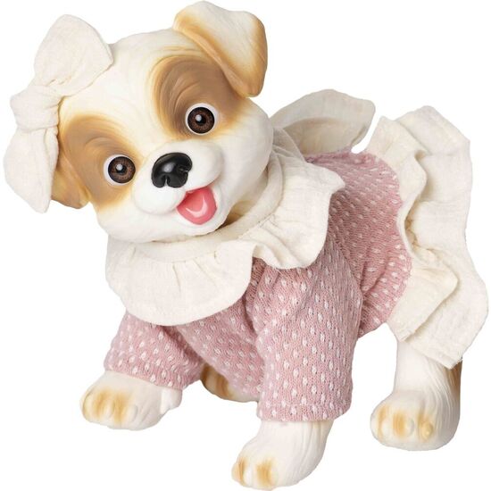 MUÃ±ECO BEBE REBORN PERRITO VESTIDO LANA image 0