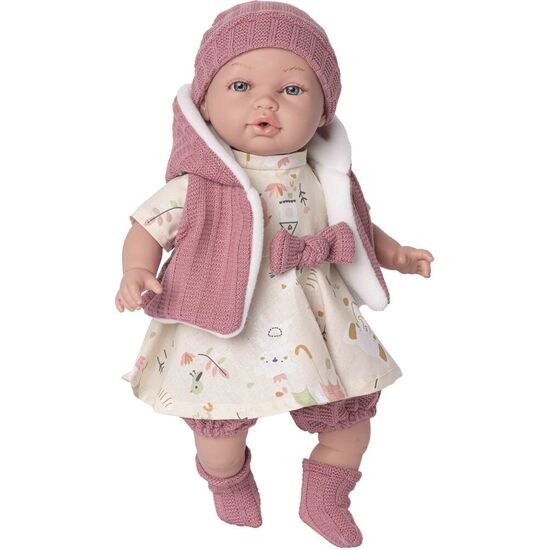 MUÃ±ECA BEBE REBORN DANIELA CHALECO SONIDO image 0