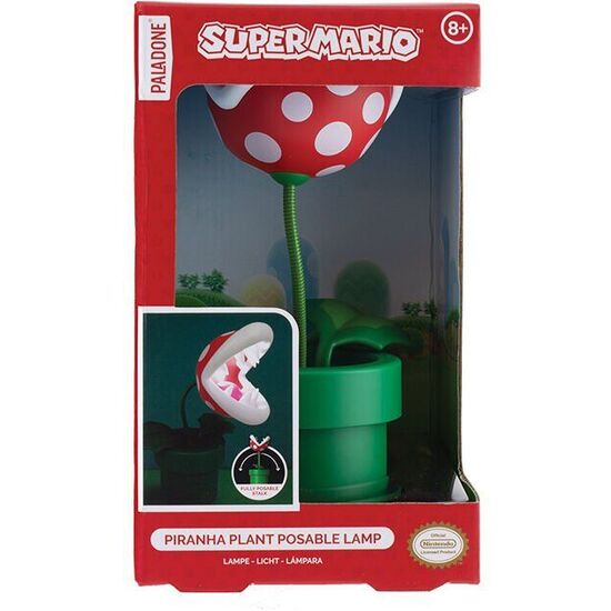 LAMPARA PLANTA PIRAÃ±A SUPER MARIO BROS image 0