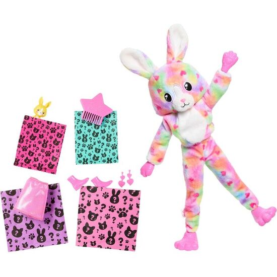 MUÃ±ECA CUTIE REVEAL CONEJITO SUEÃ±OS DE COLORES BARBIE image 2