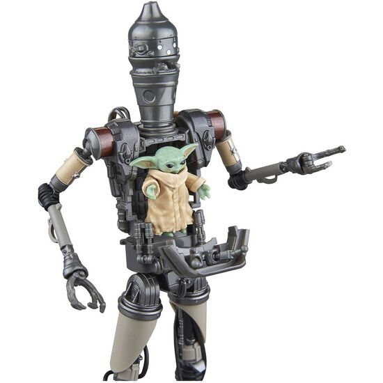 SET FIGURAS IG-12 & GROGU THE MANDALORIAN STAR WARS 15CM image 2