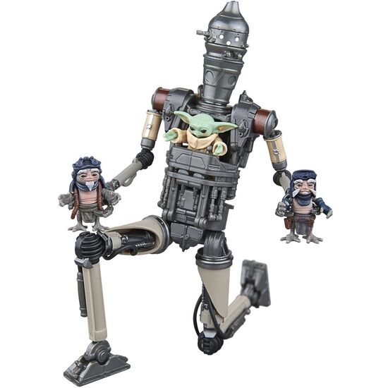SET FIGURAS IG-12 & GROGU THE MANDALORIAN STAR WARS 15CM image 3