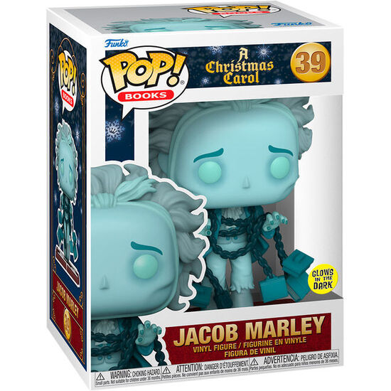FIGURA POP CUENTO DE NAVIDAD JACOB MARLEY GLOWS image 0