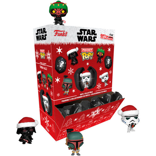 FIGURA POCKET POP STAR WARS CHRISTMAS SURTIDO image 1