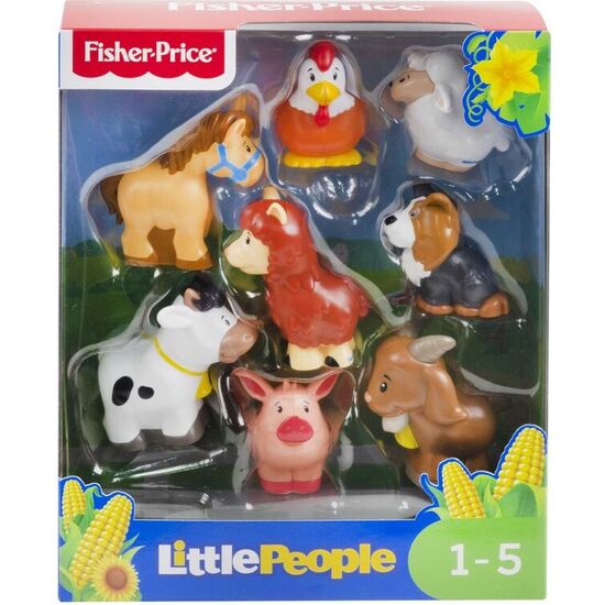 BLISTER 8 ANIMALES DE LA GRANJA LITTLE PEOPLE image 0