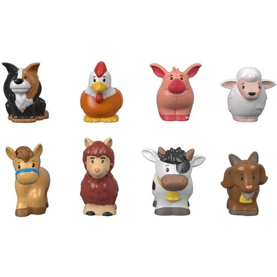 BLISTER 8 ANIMALES DE LA GRANJA LITTLE PEOPLE image 1