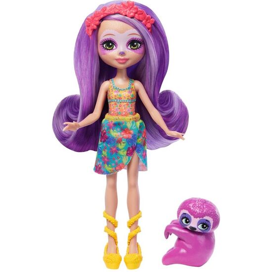 MUÃ±ECA SABINDRA SLOTH SUNSHINE BEACH ENCHANTIMALS image 1