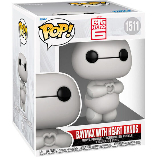 FIGURA POP SUPER DISNEY BAYMAX WITH HEART HANDS image 0