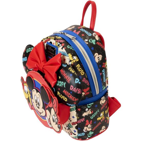 MOCHILA + DIADEMA OREJAS MICKEY AND FRIENDS CLASSIC DISNEY LOUNGEFLY 26CM image 2