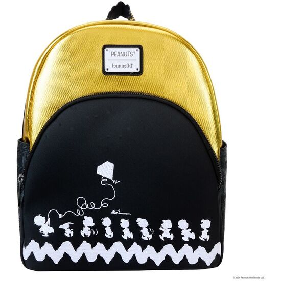 MOCHILA 75TH ANNIVERSARY SNOOPY GANG FLYING KITE PEANUTS SNOOPY LOUNGEFLY image 0