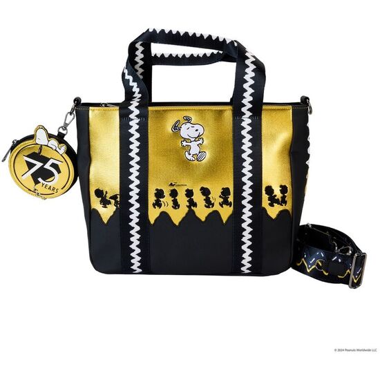 BOLSO + MONEDERO SNOOPY GANG 75TH ANNIVERSARY PEANUTS SNOOPY LOUNGEFLY image 0