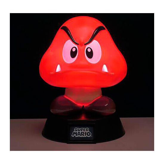 LAMPARA 3D GOOMBA SUPER MARIO BROS NINTENDO image 0