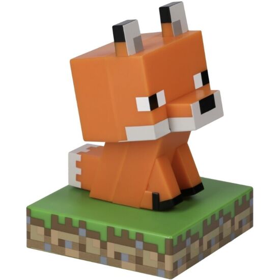 LAMPARA ICONS FOX MINECRAFT 11CM image 0