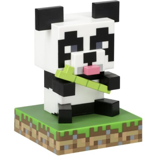 LAMPARA ICONS PANDA MINECRAFT 10CM image 0
