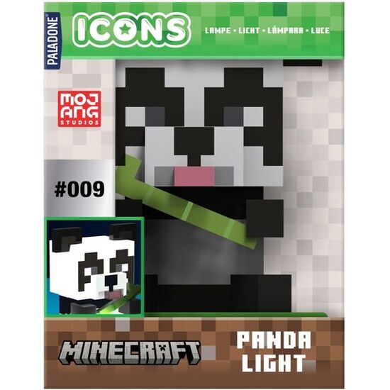 LAMPARA ICONS PANDA MINECRAFT 10CM image 2