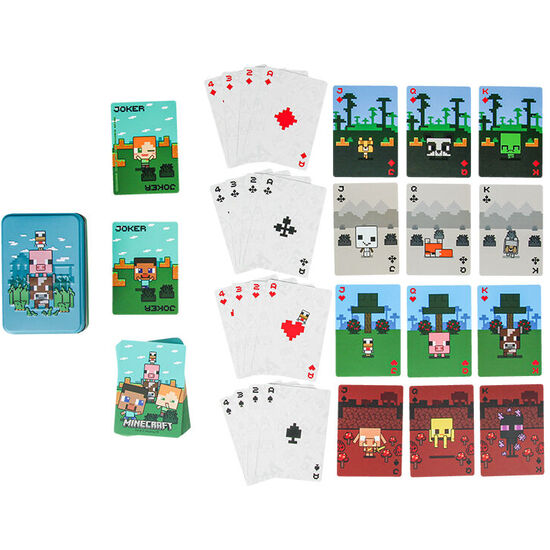 BARAJA CARTAS MINECRAFT image 3