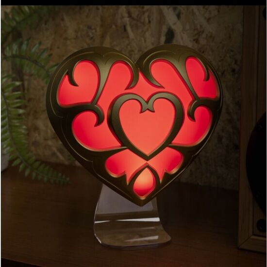 LAMPARA CONTENEDOR DE CORAZON THE LEGEND OF ZELDA 25CM image 2