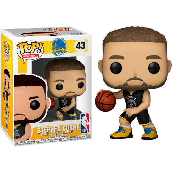 FIGURA POP NBA WARRIORS STEPHEN CURRY image 0