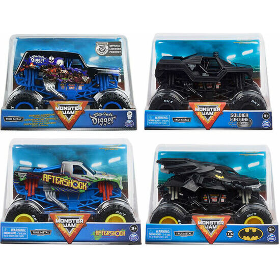 COCHE DIE CAST MONSTER JAM 1:24 SURTIDO image 0