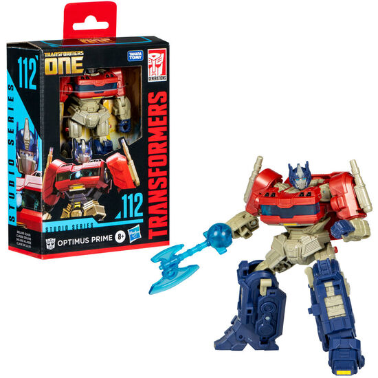 FIGURA OPTIMUS PRIME DELUXE CLASS STUDIO SERIES TRANSFORMERS 11CM image 0