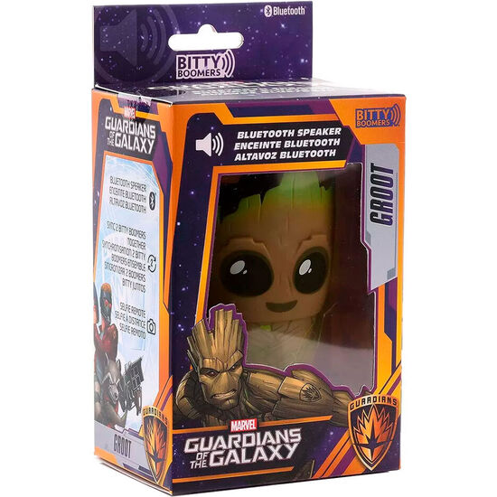 MINI ALTAVOZ BLUETOOTH BITTY BOOMERS GROOT MARVEL image 1