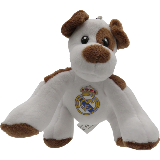 LLAVERO PELUCHE PERRO REAL MADRID image 0