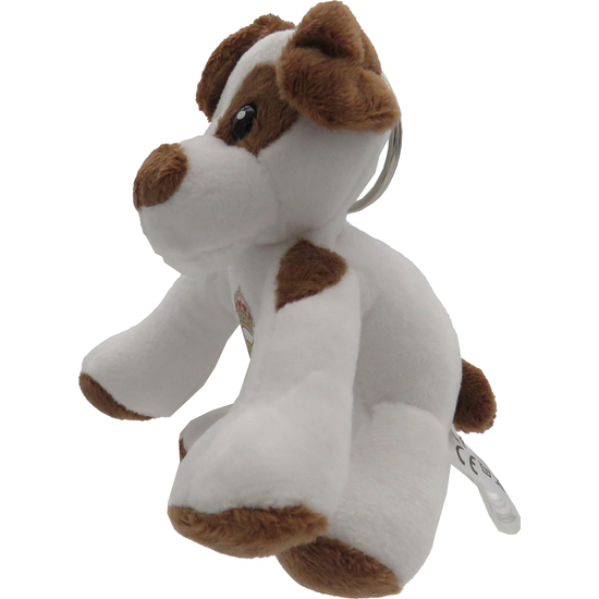 LLAVERO PELUCHE PERRO REAL MADRID image 1