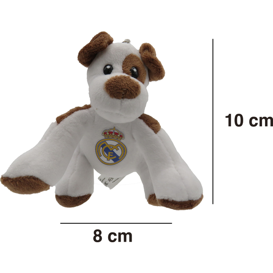 LLAVERO PELUCHE PERRO REAL MADRID image 4