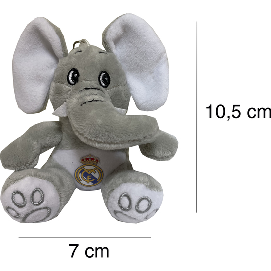 LLAVERO PELUCHE ELEFANTE REAL MADRID image 4