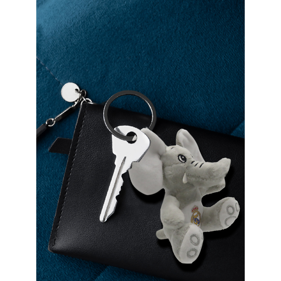 LLAVERO PELUCHE ELEFANTE REAL MADRID image 5