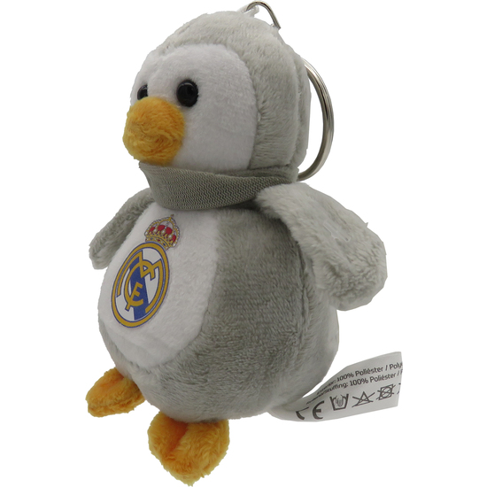 LLAVERO PELUCHE PINGUINO REAL MADRID image 1