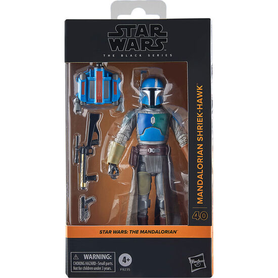 FIGURA MANDALORIAN SHRIEK-HAWK THE MANDALORIAN STAR WARS 15CM image 0