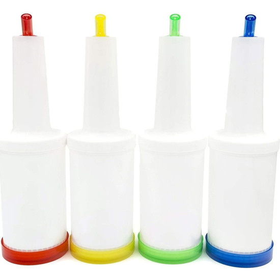 BOTELLA COCKTAIL 1L.4 COLORES PLAST image 2