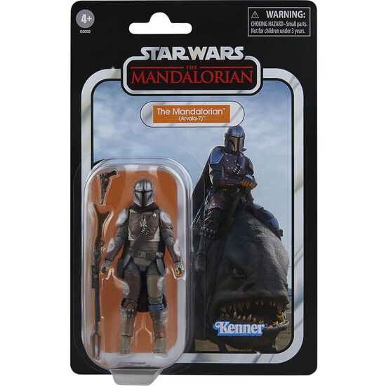 SET 2 FIGURAS BLURRG & MANDALORIAN - THE MANDALORIAN STAR WARS 9,5CM image 1
