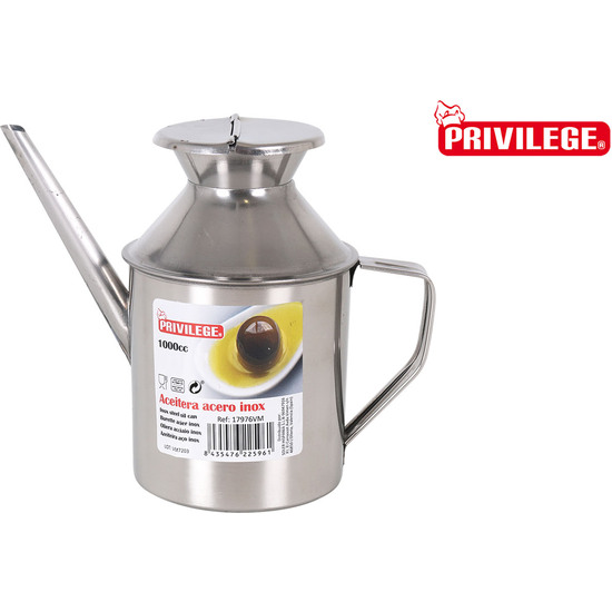 ACEITERA ACERO INOX 1000CC PRIVILEGE image 0