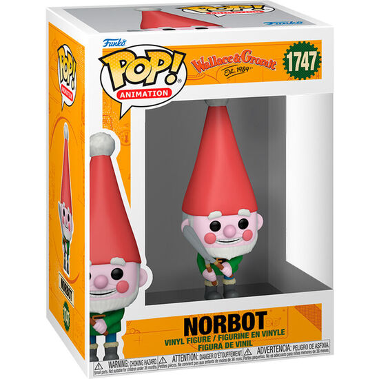 FIGURA POP WALLACE & GROMIT NORBOT image 1