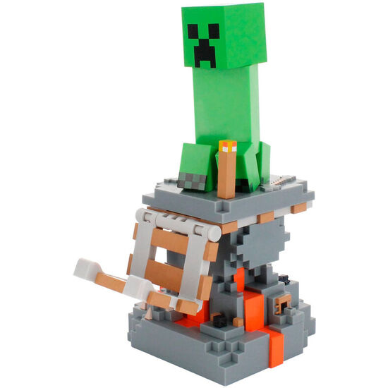 CABLE GUY SOPORTE SUJECION CREEPER MINECRAFT 20CM image 1