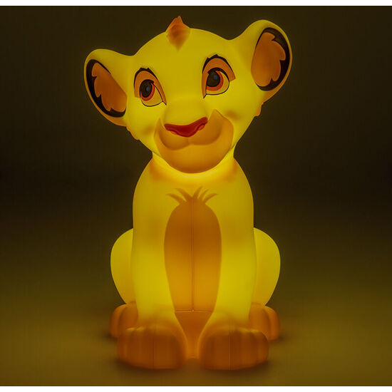 LAMPARA 3D SIMBA EL REY LEON DISNEY 17,5CM image 2