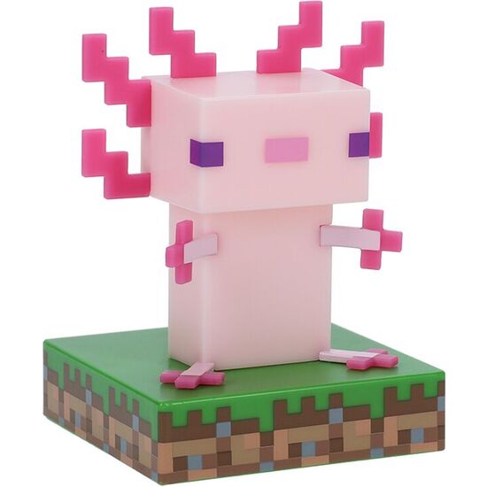 LAMPARA ICONS AJOLOTE MINECRAFT 12CM image 3