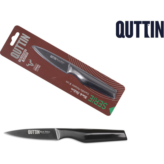 # -96- CUCHILLO PELADOR 9CM BLACK ED image 0