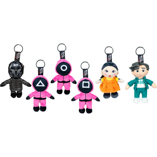 LLAVERO PELUCHE EL JUEGO DEL CALAMAR 12CM image 0