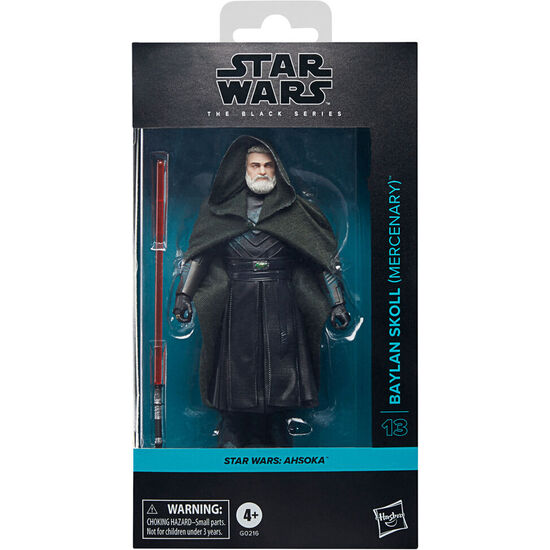 FIGURA BAYLAN SKOLL MERCENARY AHSOKA STAR WARS 15CM image 0