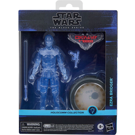 FIGURA EZRA BRIDGER HOLOCOMM COLLECTION STAR WARS 15CM image 0