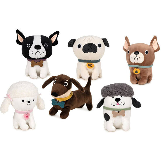 PELUCHE HUGGY DOGGY 20CM SURTIDO image 0