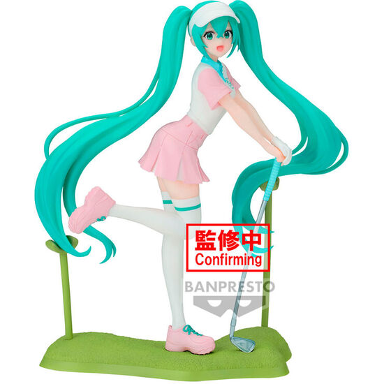 FIGURA HOLIDAY MEMORIES GOLF HATSUNE MIKU 20CM image 0