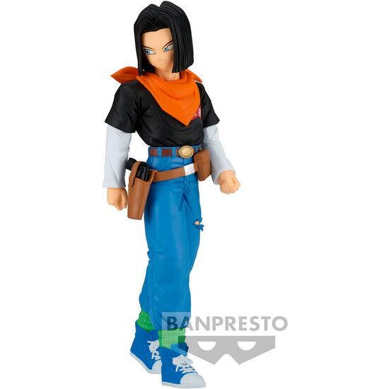 FIGURA ANDROID 17 SOLID EDGE WORK DRAGON BALL Z 17CM image 0