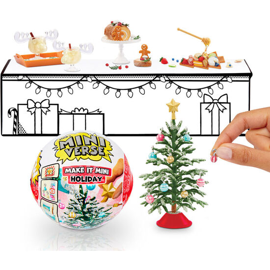 CAPSULA SORPRESA MINIVERSE MAKE IT MINI HOLIDAY WB LICENSED MOVIE SURTIDO image 3