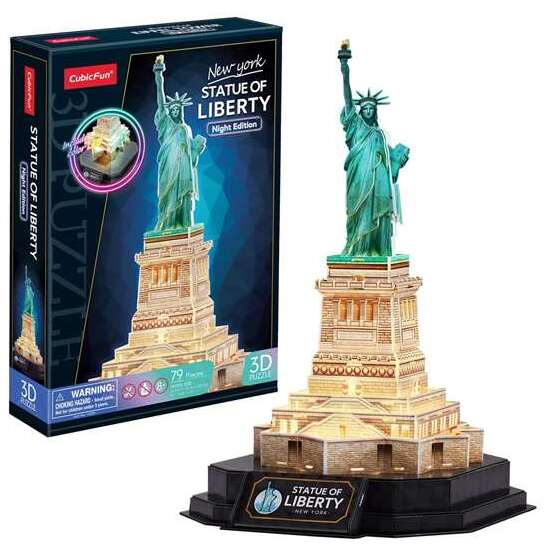 NIGTH EDITION: ESTATUA DE LA LIBERTAD LED - NOVEDAD image 1