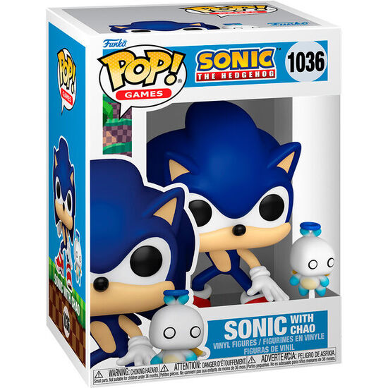 FIGURA POP SONIC THE HEDGEHOG SONIC WITH CHAO image 0